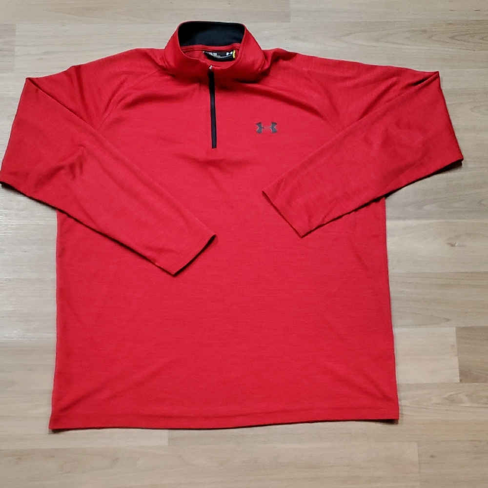 Under Armour Crimson Quarter-Zip Pullover